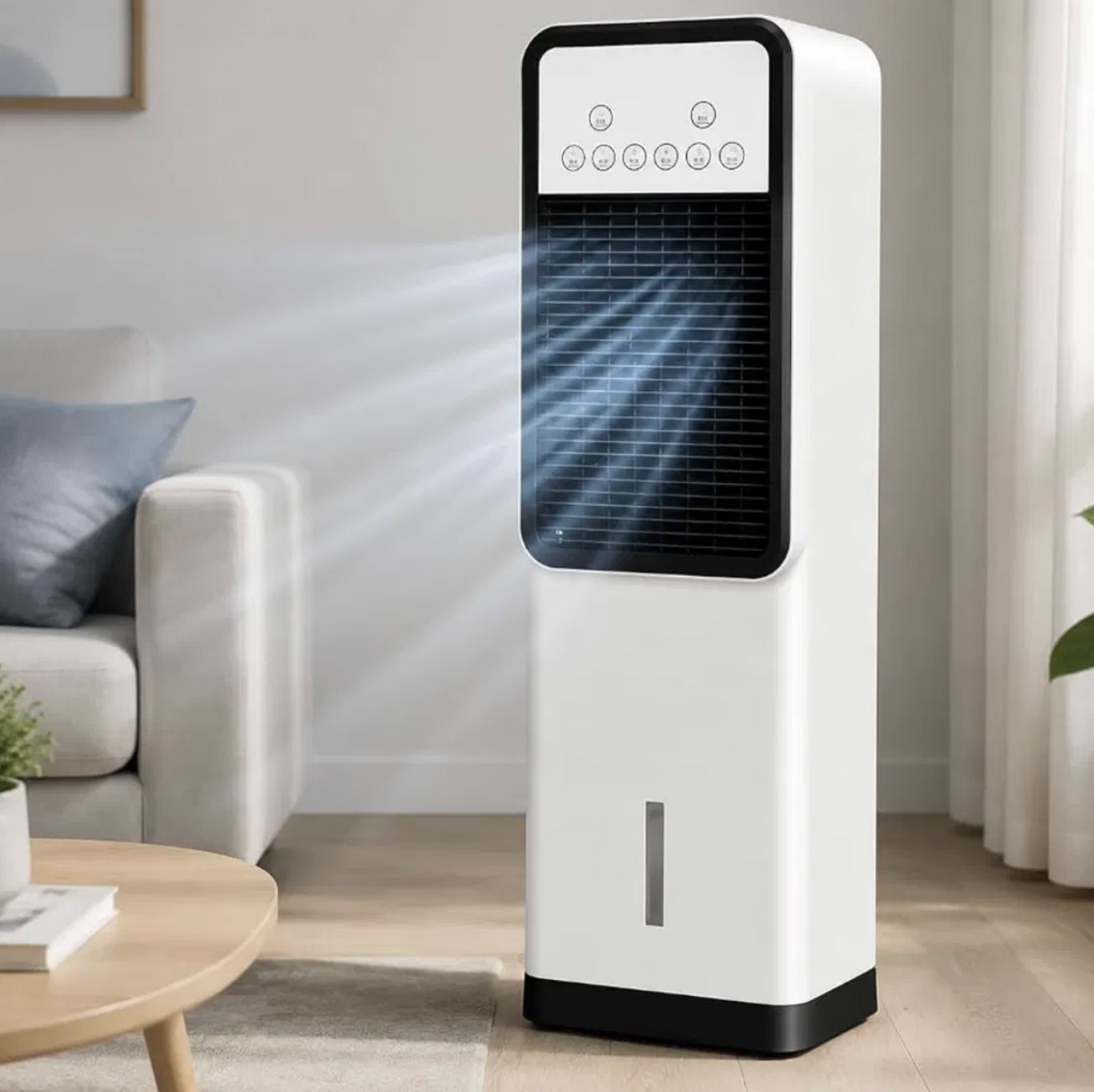CLIMEBELLE® – Rafraîchisseur d'Air & Chauffage Élégance 12 000 BTU