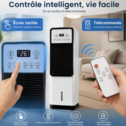 CLIMEBELLE® – Rafraîchisseur d'Air & Chauffage Élégance 12 000 BTU